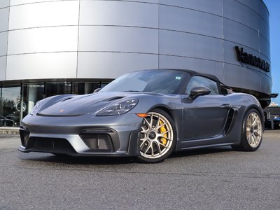Porsche 718 Spyder  2024 à Vancouver, Colombie-Britannique