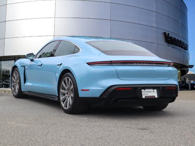 Porsche Taycan  2025 à Vancouver, Colombie-Britannique