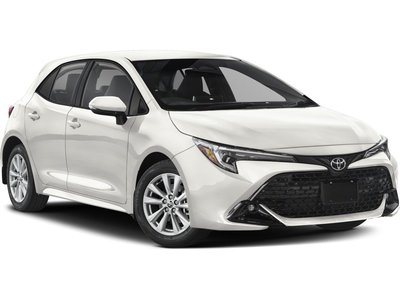 2023 Toyota COROLLA HATCHBACK BASE | Cam | USB | SafetySense3.0 | Warranty to 28 Clean CarFax | Well Serviced | Local One Owner