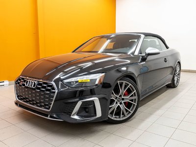 Audi S5 Cabriolet PROGRESSIV QUATTRO *NAV* CUIR SIÈGES CHAUFF 2022