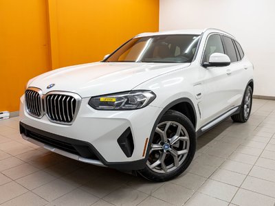2022 BMW X3 XDRIVE30e PLUG-IN *CUIR* NAV *SIEGES CHAUF* HITCH