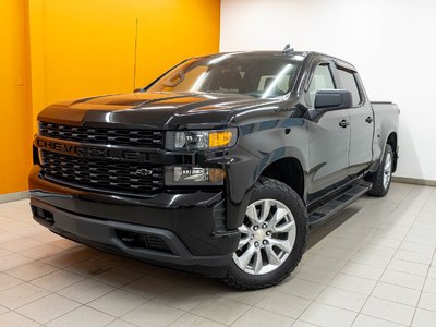 2021 Chevrolet Silverado 1500 CUSTOM CREW 4X4 V8 *BEDLINER* GR REMORQ BLUETOOTH