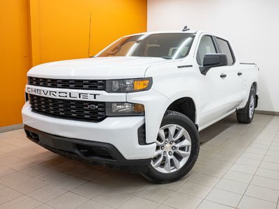 2022 Chevrolet Silverado 1500 CUSTOM CREW 4X4 *BEDLINER* CARPLAY DIFF AUTO WIFI