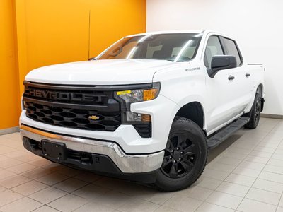 Chevrolet Silverado 1500 WT CREW 4X4 V8 *GR REMORQ* FREINS REMORQ CARPLAY 2023