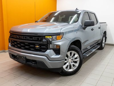 Chevrolet Silverado 1500 CUSTOM CREW 4X4 *BEDLINER* CARPLAY GR REMORQ WIFI 2024