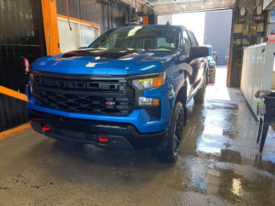 2024 Chevrolet Silverado 1500 CUSTOM TRAIL BOSS CREW 4X4 V8 *BEDLINER* CARPLAY