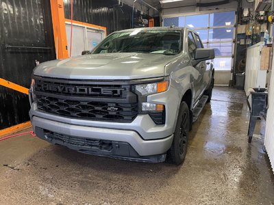 2024 Chevrolet Silverado 1500 CUSTOM CREW 4X4 *BEDLINER* GR REMORQ CARPLAY WIFI