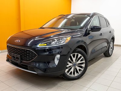 Ford Escape Hybrid TITANIUM eAWD *TOIT* NAV CUIR SIÈGES CHAUFF B&O 2021
