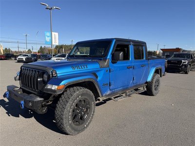 2022 Jeep Gladiator WILLYS 4X4 *GR REMOR* SIÈGES / VOLANT CHAUF ALPINE