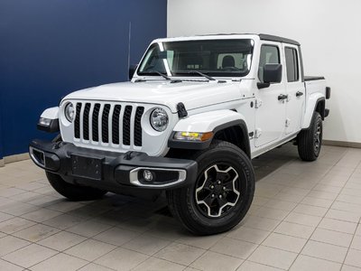 2022 Jeep Gladiator SPORT S CREW 4X4 V6 *CARPLAY* TOIT DUR RATIO 3.73