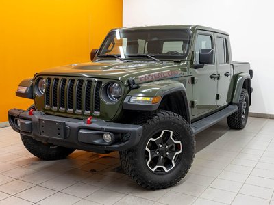 Jeep Gladiator RUBICON 4X4 V6 *NAV* SIÈGES CHAUFF CARPLAY ALPINE 2023