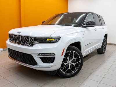 Jeep Grand Cherokee 4xe SUMMIT RESERVE 4X4 *TOIT* NAV SIÈGES VENT CUIR HUD 2023