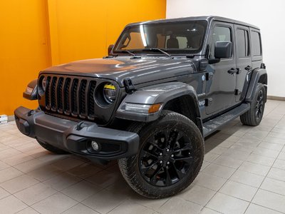 2021 Jeep Wrangler 4xe SAHARA 4X4 *CUIR* NAV SIÈGES CHAUFF GR. SÉCURITÉ