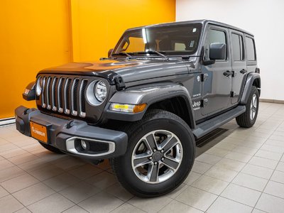Jeep Wrangler SAHARA 4X4 *SIÈGES / VOLANT CHAUFF* CARPLAY USB 2021
