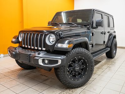 Jeep Wrangler SAHARA 4X4 *SIÈGES / VOLANT CHAUF* CARPLAY *BAS KM 2021
