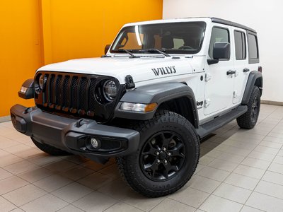 Jeep Wrangler WILLYS 4X4 V6 *NAV* SIÈGES CHAUFF ALPINE CARPLAY 2022