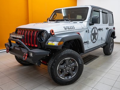 Jeep Wrangler WILLYS 4X4 *AUTO* NAV *SIEGES CHAUF* GR. TECH *USB 2023