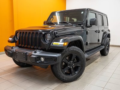 Jeep Wrangler SAHARA ALTITUDE 4X4 *NAV* CUIR SIÈGES CHAUF ALPINE 2023