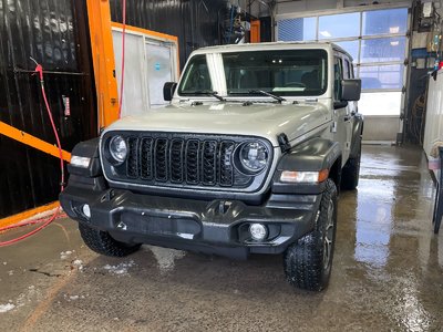 2024 Jeep Wrangler SPORT S 4X4 *SIÈGES CHAUFF* CARPLAY GR REMORQ USB