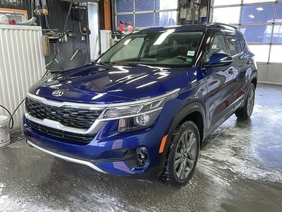 Kia Seltos EX AWD *TOIT* SIÈGES / VOLANT CHAUF CARPLAY ALERTE 2021