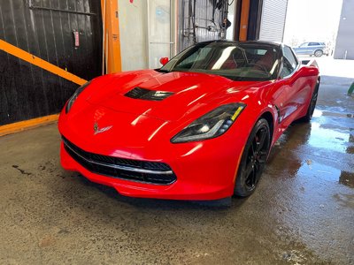 Chevrolet Corvette 1LT STINGRAY *TOIT VITRÉ* CUIR ROUGE ÉCHAPP PERFO 2019