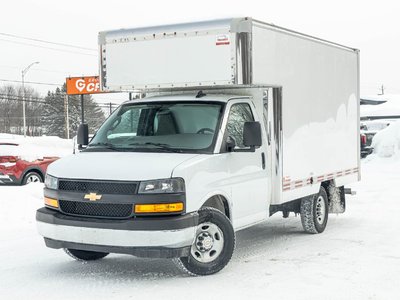 Chevrolet Express Commercial Cutaway 3500 *BOITE 12 PI.* DECK 36 PO CAMÉRA A/C *BAS KM* 2025