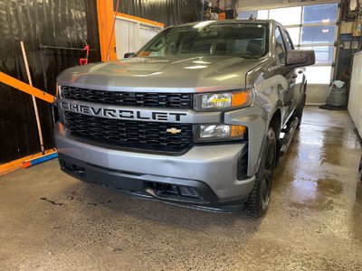2020 Chevrolet Silverado 1500 CUSTOM CREW 4X4 *CARPLAY* BEDLINER GR REMORQ WIFI
