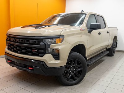 2022 Chevrolet Silverado 1500 CUSTOM TRAIL BOSS CREW 4X4 V8 *CARPLAY* GR REMORQ