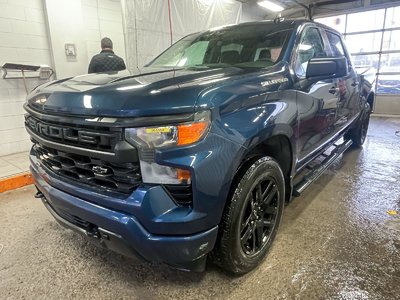 Chevrolet Silverado 1500 CUSTOM CREW 4X4 *GR REMORQ* CARPLAY BEDLINER WIFI 2022