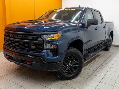 2023 Chevrolet Silverado 1500 CUSTOM TRAIL BOSS CREW 4X4 *CARPLAY* BOITE 6.6 USB