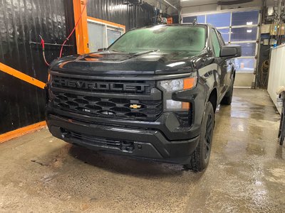 2023 Chevrolet Silverado 1500 CUSTOM CREW 4X4 *CARPLAY* BEDLINER GR RERMORQ WIFI