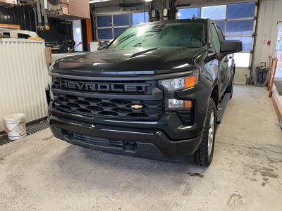 2024 Chevrolet Silverado 1500 CUSTOM CREW 4X4 *CARPLAY* GR REMORQ DIFF AUTO WIFI