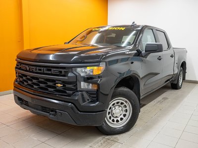 Chevrolet Silverado 1500 WT CREW 4X4 *CARPLAY* FREINS REMORQ REGUL VITESSE 2024
