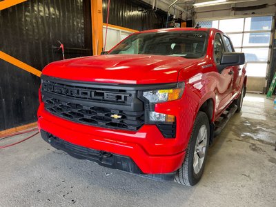 2024 Chevrolet Silverado 1500 CUSTOM CREW 4X4 *CARPLAY* GR REMORQ MARCHE PIEDS