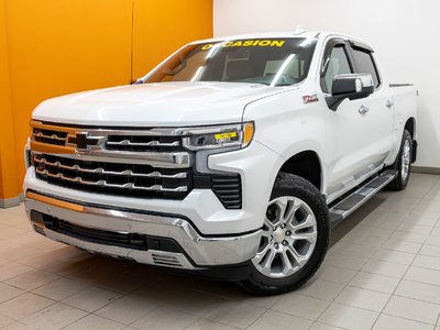 Chevrolet Silverado 1500 LTZ CREW 4X4 DIESEL *NAV* CUIR SIÈGES VENTIL BOSE 2024