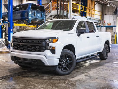 2026 Chevrolet Silverado 1500 Custom CREW 4X4 *GR REMORQ* BEDLINER *CARPLAY* USB