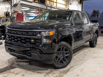 Chevrolet Silverado 1500 Custom 2026 CREW 4X4 *GR REMORQ* BEDLINER *CARPLAY* USB