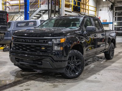 2026 Chevrolet Silverado 1500 Custom CREW 4X4 *GR REMORQ* BEDLINER *CARPLAY* USB