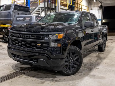 Chevrolet Silverado 1500 Custom 2026 CREW 4X4 *GR REMORQ* BEDLINER *CARPLAY* USB