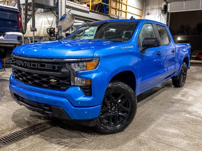 2026 Chevrolet Silverado 1500 Custom CREW 4X4 *GR REMORQ* BEDLINER *CARPLAY* USB