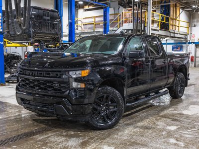 Chevrolet Silverado 1500 Custom 2026 CREW 4X4 *GR REMORQ* BEDLINER *CARPLAY* USB