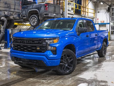 2026 Chevrolet Silverado 1500 Custom CREW 4X4 *GR REMORQ* BEDLINER *CARPLAY* USB