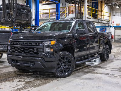 Chevrolet Silverado 1500 Custom 2026 CREW 4X4 *GR REMORQ* BEDLINER *CARPLAY* USB