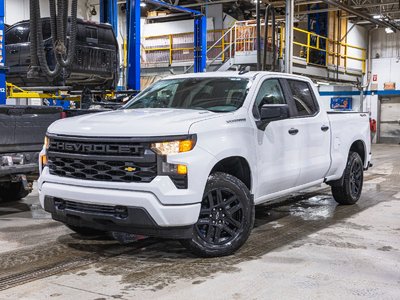 Chevrolet Silverado 1500 Custom 2026 CREW 4X4 *GR REMORQ* BEDLINER *CARPLAY* USB