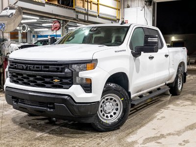 Chevrolet Silverado 1500 WT 2026 CREW 4X4 *GR. REMORQ* BEDLINER *CARPLAY* USB
