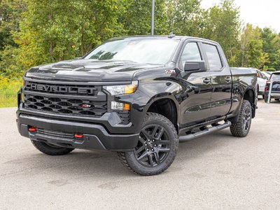 Chevrolet Silverado 1500 Custom Trail Boss 2026 CREW 4X4 *DIESEL* GR REMORQ *BED