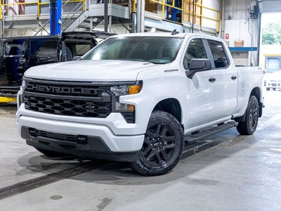 Chevrolet Silverado 1500 Custom 2026 CREW 4X4 *GR REMORQ* BEDLINER *CARPLAY* USB