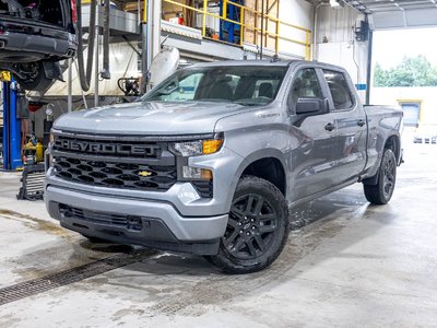 Chevrolet Silverado 1500 Custom 2026 CREW 4X4 *GR REMORQ* BEDLINER *CARPLAY* USB