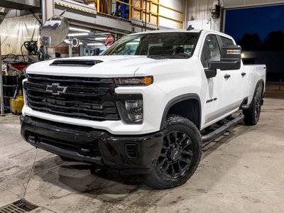 2026 Chevrolet Silverado 2500 HD CUSTOM CREW 4X4 *DIESEL* BOITE 8PI *GR REMORQ* BED