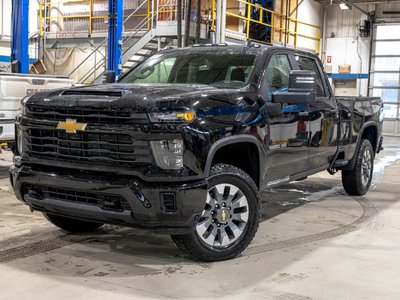 2026 Chevrolet Silverado 2500 HD CUSTOM CREW 4X4 *BOITE 8 PI* GR. REMORQ *BED* USB